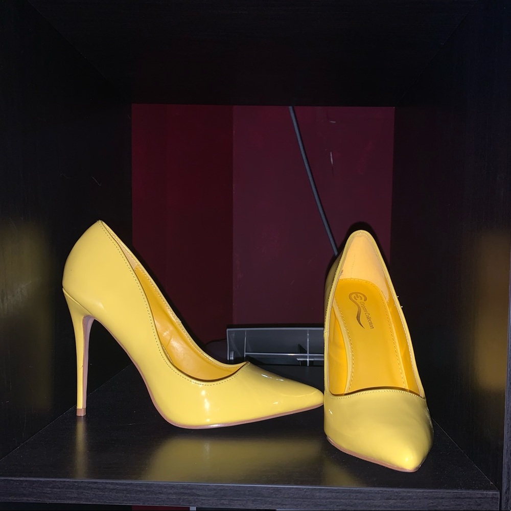 Elegant Collection | Yellow High Heels